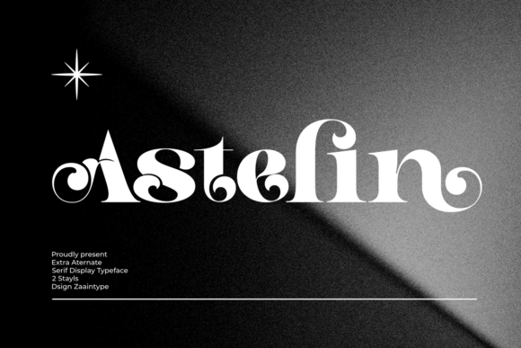 Astelin: Bridging Tradition and Modernity in Display Typography