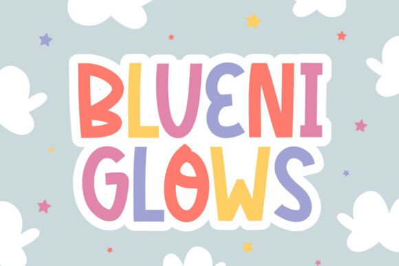 Blueni Glows: How a Playful Font Can Strengthen Your Visual Strategy