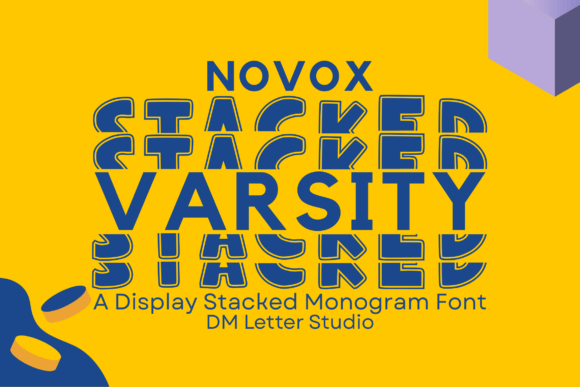Novox Varsity: Bold Font for Athletic Style