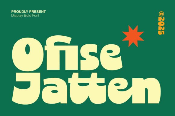 Ofise Jatten: A Bold Font for Creative Impact