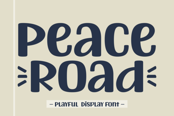 Peace Road Display Fonts: A Designer’s Tool for Elegant Creativity