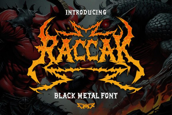 Raccak: The Typeface That Shatters Boundaries in Bold Design