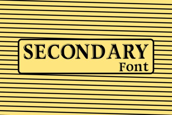 Secondary Typeface: Bold Branding for the Modern Food and Beverage Entrepreneur