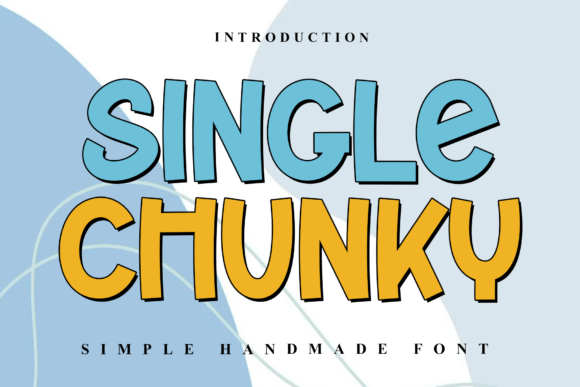 Single Chunky: A Luxurious Typeface for Modern Design