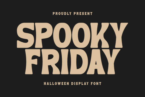 Spooky Friday: A Versatile Display Font for Bold Creative Projects